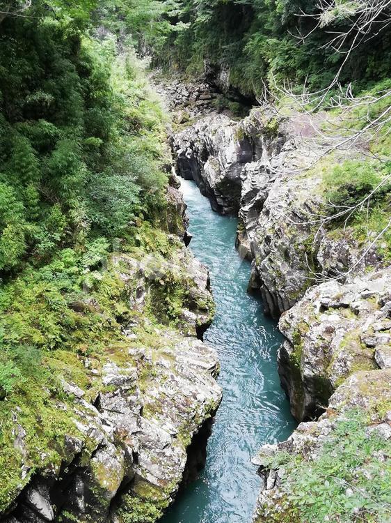 高千穂峡 自然,水域,川の写真素材