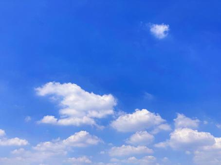 夏空 夏空の写真