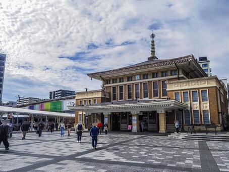 【奈良県】奈良市・JR奈良駅東口 jr奈良駅東口,jr奈良駅,奈良駅の写真素材