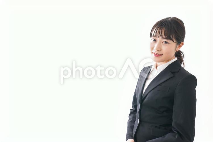 笑顔のビジネスウーマン 笑顔,ビジネスウーマン,キャリアウーマンの写真素材