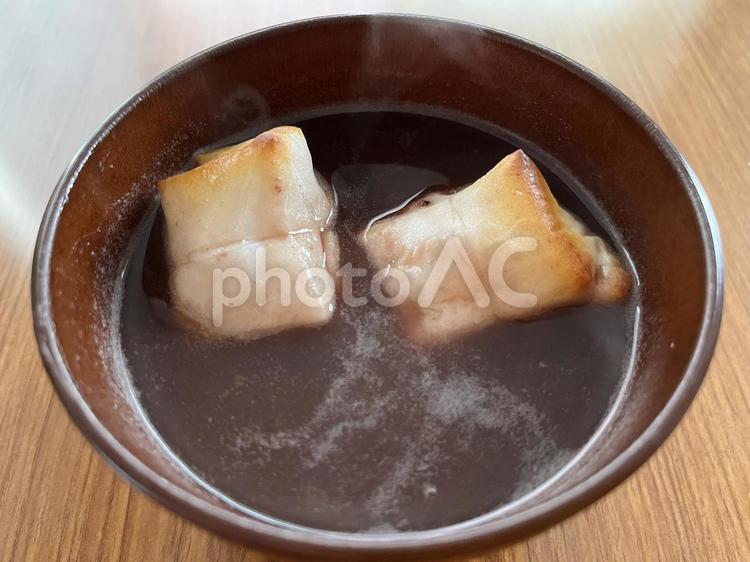 お家のおしるこ おしるこ,お餅,甘味の写真素材