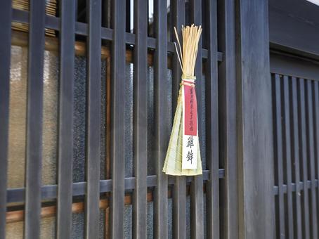 祇園祭 鶏鉾の厄除けちまき 祇園祭 鶏鉾の厄除けちまき 祇園祭,鶏鉾,ちまきの写真素材