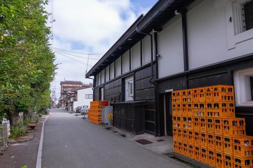 酒屋の裏通り 酒屋の裏通りの写真