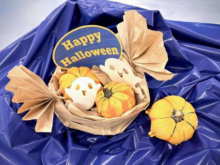 ハッピーハロウィーン 02 ハロウィン,南瓜,おばけの写真素材