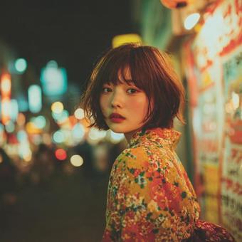 浴衣美人01の写真