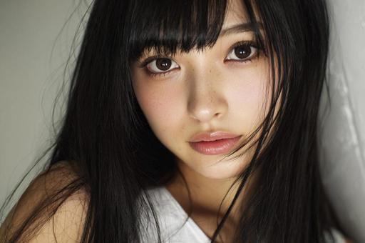 美しい黒髪日本女性 美しい黒髪日本女性の写真