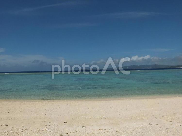 美しい海の風景 8 日本,沖縄,海の写真素材