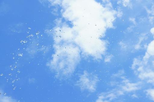 Photo, water, water droplets, grain, 