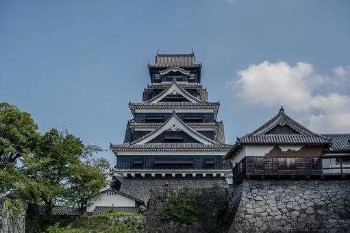 熊本城周辺の景色 熊本城周辺の景色の写真