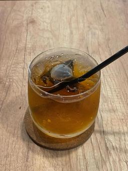 静かな午後のカフェ、涼を愉しむグラス 飲み物,飲物,ドリンクの写真素材