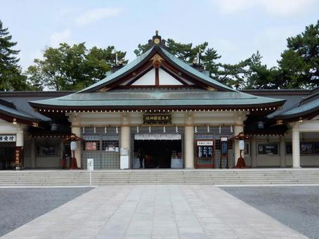 【風景写真】廣島護国神社の風景の写真