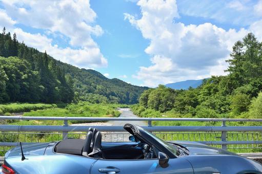 夏のドライブ 夏のドライブの写真