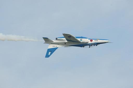 ブルーインパルス 逆さま ブルーインパルス 逆さま ブルーインパルス,第4航空団,入間航空祭の写真素材
