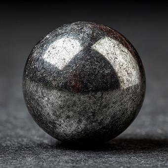 抽象的な銀のオブジェ 抽象的な銀のオブジェの写真
