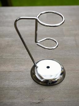 カフェの片隅のソフト台 ソフトクリーム,スタンド,金属の写真素材