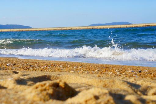 福岡県、シーサイドももち海浜公園32 風景,日本,九州の写真素材