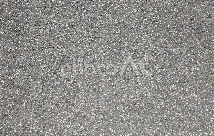 砂利多めのアスファルトテクスチャ素材 アスファルト,テクスチャ,地面の写真素材