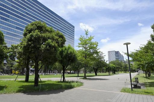 Photo, four seasons forest park, city oasis, rest, 