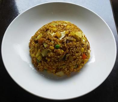 カレーチャーハンの写真