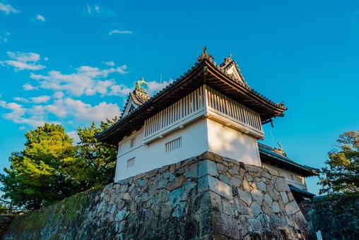 【佐賀】佐賀城跡の周辺 佐賀,佐賀城跡,城跡の写真素材