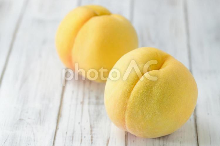 黄金桃 桃,黄金桃,黄桃の写真素材