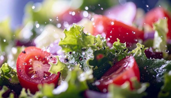 グリーンサラダの写真