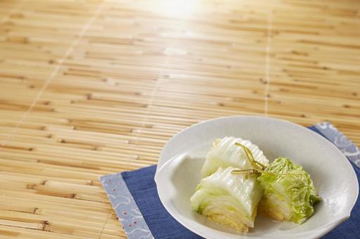 白菜の浅漬け 白菜の浅漬け,白菜,浅漬けの写真素材