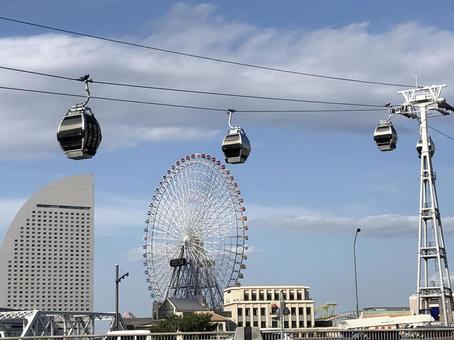 みなとみらい エアキャビン みなとみらい エアキャビン みなとみらい,エアキャビン,桜木町の写真素材