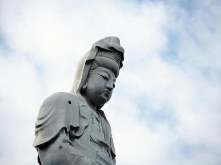 高崎白衣大観音 高崎白衣大観音,慈眼院,高崎観音の写真素材