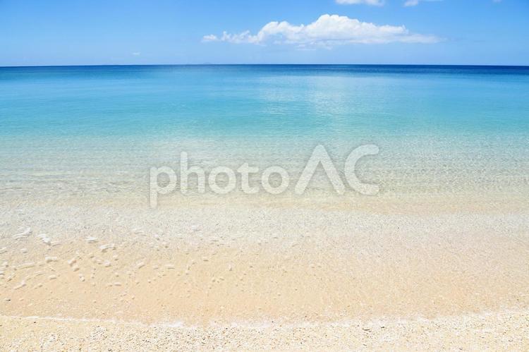 美しい海の風景 海,沖縄,自然の写真素材