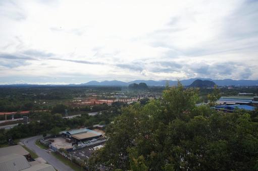 山の上からの風景の写真