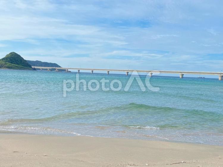 海と砂浜 海,ビーチ,風景の写真素材