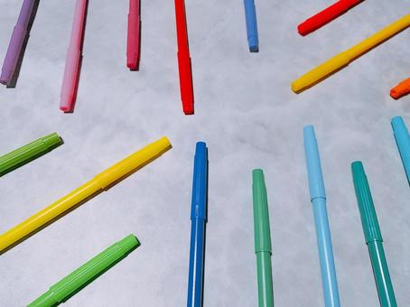 Colorful pen 7, JPG Colorful pen 7, colorful, pen, rainbow-colored, JPG