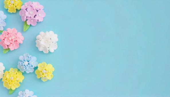 美しい紫陽花 アート 美しい紫陽花 アートの写真
