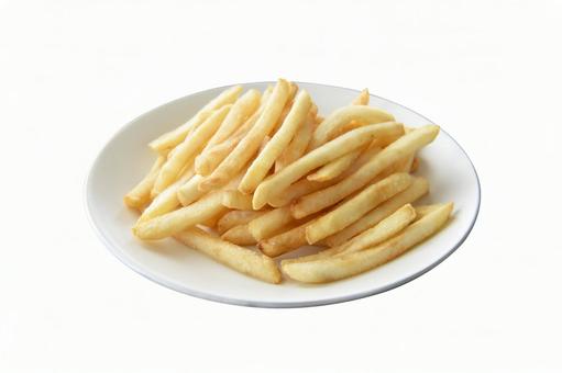 フライドポテト　切り抜き フライドポテト,ポテトフライ,揚げ物の写真素材