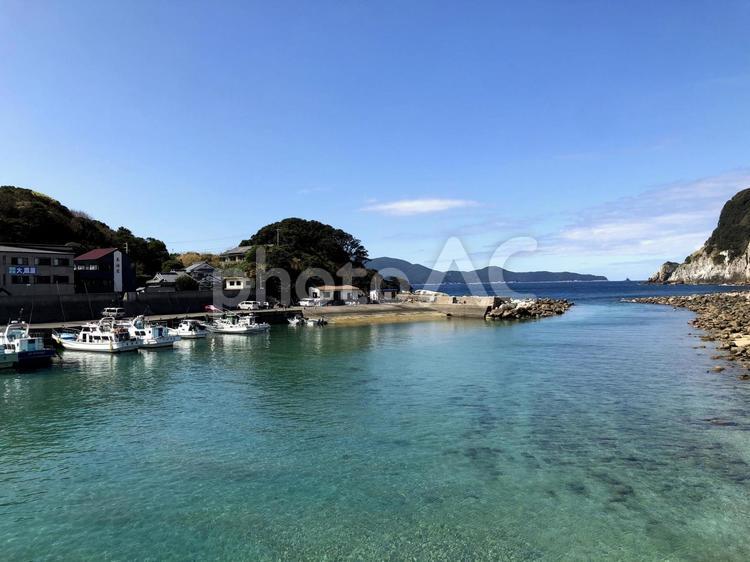 柏島の風景（高知県幡多郡大月町） 柏島,大月町,高知の写真素材