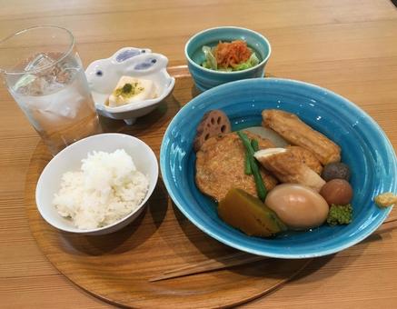 おでん定食 おでん定食 おでん定食,おでん,卵の写真素材