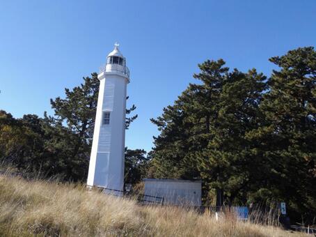 三保灯台 灯台,三保,三保の松原の写真素材