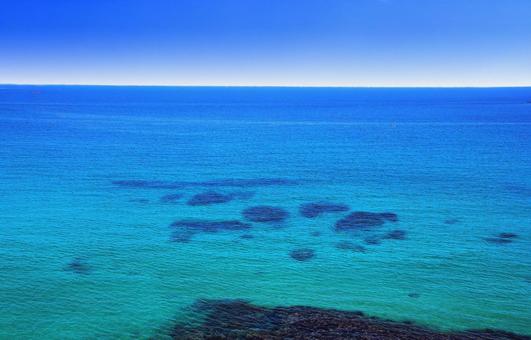 The blue sea of San'in and the Sea of Japan, JPG The blue sea of San'in and the Sea of Japan, JPG