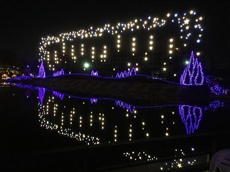 イルミネーション2 イルミネーション,夜景,クリスマスの写真素材