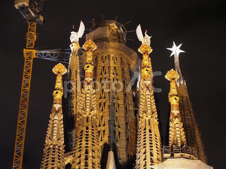 サグラダ・ファミリア サグラダ・ファミリア,ガウディ,スペインの写真素材