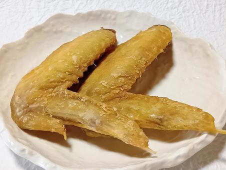 手羽先の唐揚げ 手羽先の唐揚げ,手羽先,唐揚げの写真素材