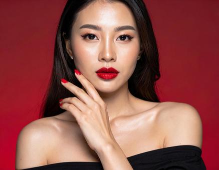 女性モデル ポートレート 女性モデル ポートレートの写真