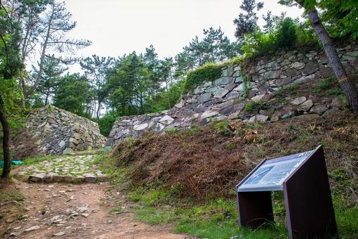 韓国・西生浦倭城の石垣 韓国・西生浦倭城の石垣 西生浦倭城,倭城,釜山の写真素材