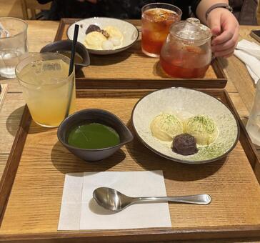 アフォガード 外食,デザート,アフォガードの写真素材