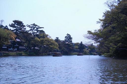 松江城 堀川めぐり 遊覧船 松江 島根県 松江城 堀川めぐり 遊覧船 松江 島根県の写真