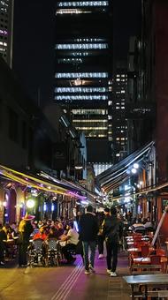 メルボルンの路地 メルボルンの路地の写真