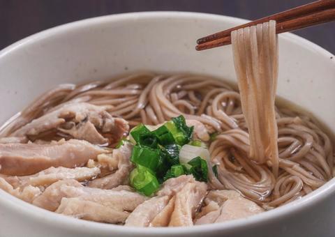 肉そばの写真
