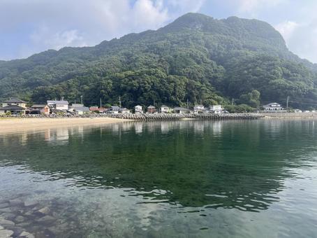 自然豊かな天草の海 自然豊かな天草の海 風景,景色,海の写真素材