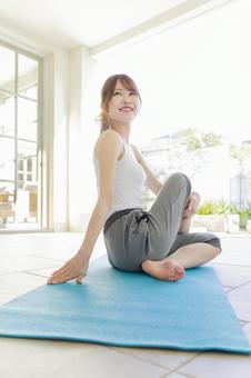 おこもり美容 自分磨き おこもり美容 自分磨き 女性,人物,美容の写真素材